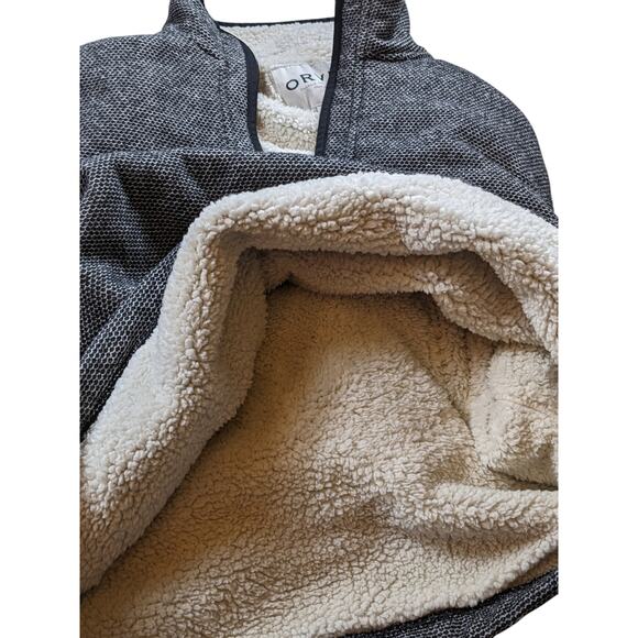 Orvis Sweater Mens Medium Sherpa Pullover Cozy Fleece Warm Winter Quarter Zip - Picture 12 of 14